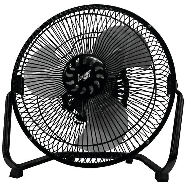 COMFORT ZONE CZHV9B 9" High Velocity Cradle Fan