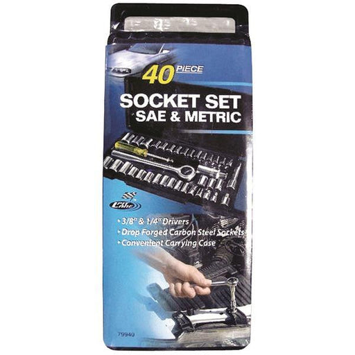 Hb Smith Tools 79940 40-piece Drop-forged Socket Set