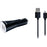 Iessentials Ie-pcm-2u 3.4-amp Dual-port Usb Car Charger With Micro Usb Cable