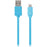 Iessentials Iplh5-fdc-bl Flat Lightning(tm)cable, 3.3ft (blue)
