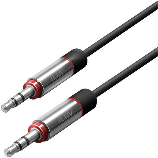 Iluv Icb110blk Premium Auxiliary Audio Cable, 3 Ft