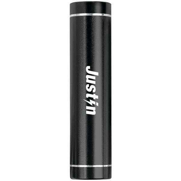 INNOVATIVE JS-160-2600 BLK 2,600mAh Justin Round Power Stick (Black)