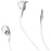 Jabra 100-55230001-02 Jabra Active(tm) Corded Earbuds With Microphone (white)