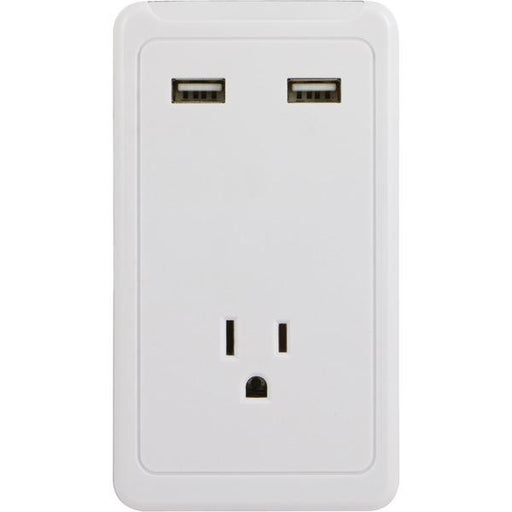 Ge 13471 1-outlet Wall Tap With 2 Usb Ports