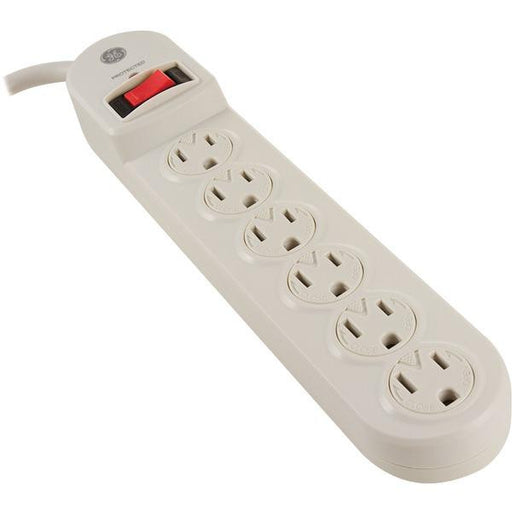Ge 14617 6-outlet Surge Protector, 8ft Cord