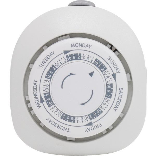 Ge 15151 Mechanical 1-outlet 7-day Polarized Plug-in Timer