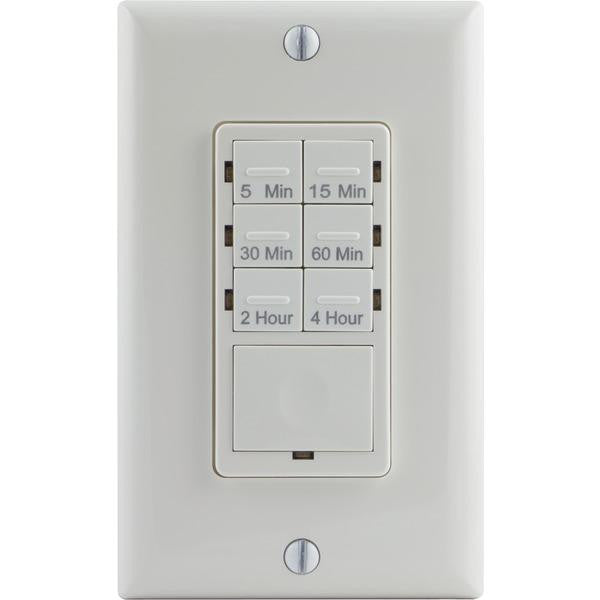 GE 15318 In-Wall Digital Timer with Latching Relay Countdown