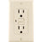 GE 17821 Tamper-Resistant GFCI Receptacle (Light Almond)