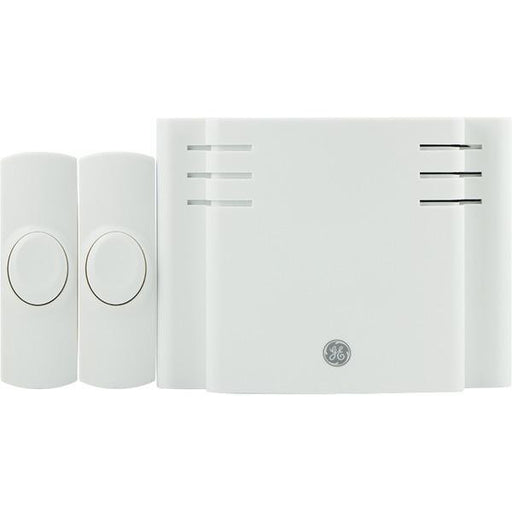 Ge 19297 Battery-operated 8-melody Door Chime With 2 Push Buttons
