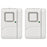 Ge 45115 Wireless Window Alarms, 2 Pk