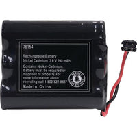 Ge 76154 Panasonic(r), Sony(r), Sw Bell(tm) & Uniden(r) Cordless Phone Replacement Battery