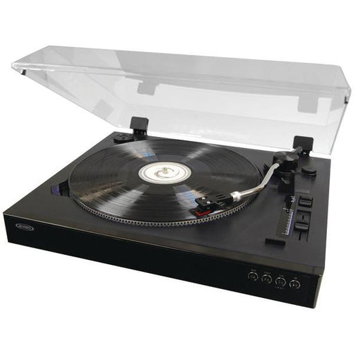JENSEN JTA-470 Professional 3-Speed Stereo Turntable with Speed Adjustment