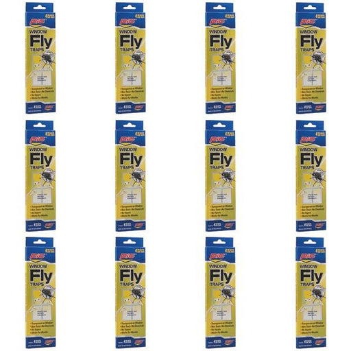 Pic Ftrp Window Fly Traps (12 Packs Of 4)