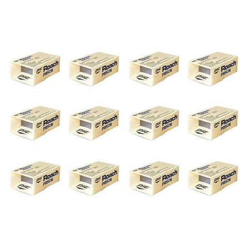 Pic Rp Roach Prison Covered Insect Glue Traps (12 Packs Of 2)