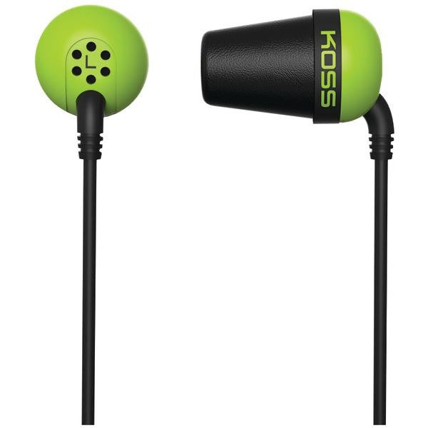Koss 185323 Plug In-ear Headphones (green)
