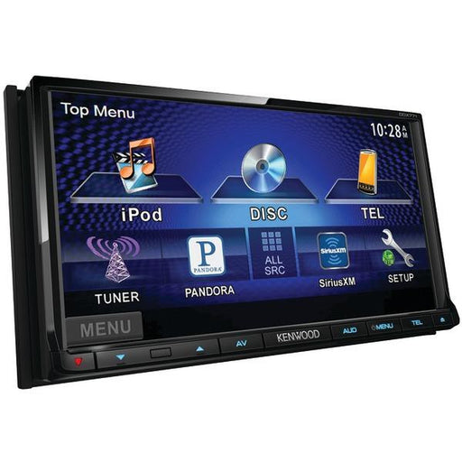 Kenwood Ddx771 6.95" Wvga Double-din Dvd Receiver With Bluetooth(r)