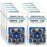 Lenmar Hza675-60 Za675 Premium Zinc Air Hearing Aid Batteries, 60 Pk