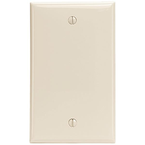 Leviton 80714-t Blank Nylon Wall Plate Box Mount (light Almond)