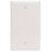 Leviton 80714-w Blank Nylon Wall Plate Box Mount (white)