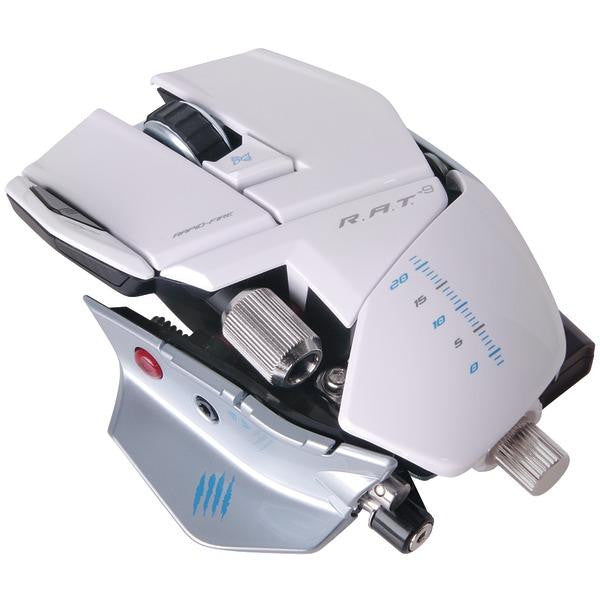 Madcatz Mcb437090001-02-1 R.a.t.(tm) 9 Optical Mouse (white)