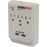 Mobile Edge Meauac 3-outlet Dual Power Dx In-wall Surge Protector With 2 Usb Ports