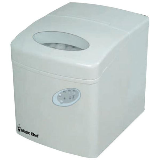 Magic Chef Mcim22tw 27lb-capacity Portable Mini Ice Maker (white)