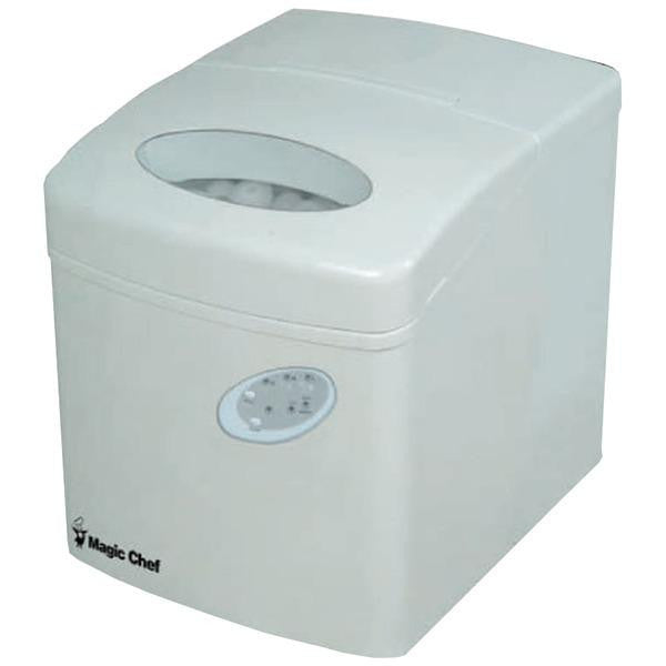 Magic Chef Mcim22tw 27lb-capacity Portable Mini Ice Maker (white)
