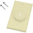 Midlite 1gal-gr1 Single-gang Wireport(tm) Wall Plate With Grommet (almond)