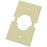 Midlite 1gspiv Single-gang Splitport(tm) Plus Wall Plate (ivory)