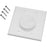 Midlite 2gwh-gr2 Double-gang Wireport(tm) Wall Plate With Grommet (white)