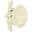 Midlite R1sp-a Speedport(tm) Universal Cable Pass Thru, Fastening & Anchor System (2"; Almond)