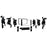METRA 99-7624 2007 & Up Nissan(R) Multi Kit Double-DIN & ISO-DIN with Pocket, Black