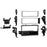 Metra 99-7898 1989 - 2006 Honda(r)-acura(r) Single-din Installation Multi Kit