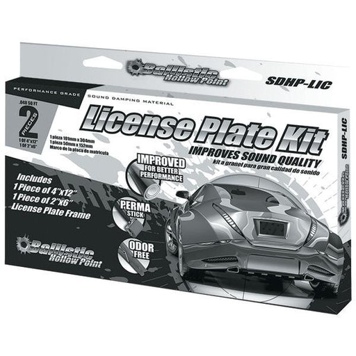 Ballistic Hollow Point Sdhp-lic License Plate Kit