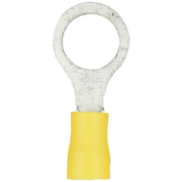 Install Bay Yvrt38 Vinyl Ring Terminal (12 - 10 Gauge; 3-8"; 100 Pk)