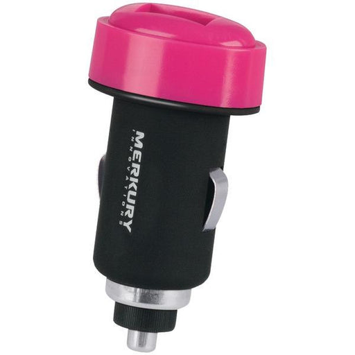 Merkury M-cc2520 Usb 2.1-amp 2-tone Car Charger(black-pink)