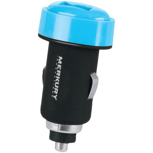 Merkury M-cc2590 Usb 2.1-amp 2-tone Car Charger(black-blue)