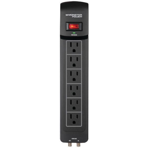 Monster 121825 6-outlet Core Power(r) 600 Av Surge Protector