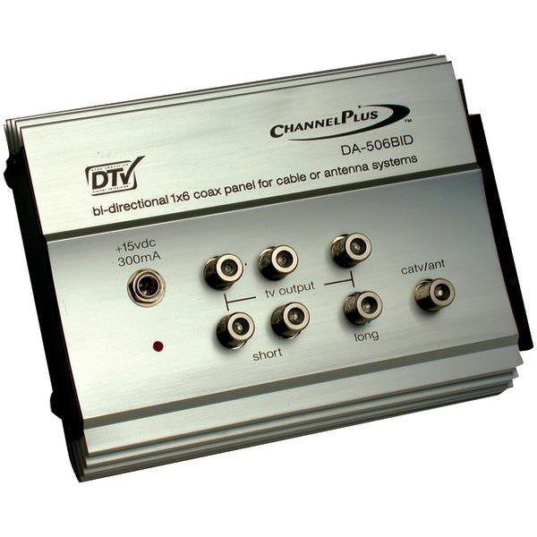Channel Plus Da506bid Rf Amp (full Rf Spectrum; 6 Outputs)