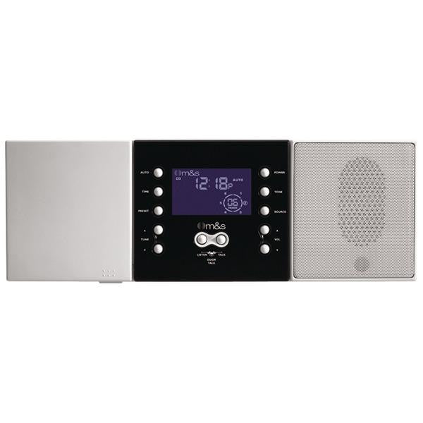 M&s Systems Dmc3-4 3- Or 4-wire Retrofit Music-communication System Master Unit (white)
