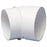 Airvac Vm113-5518 45  Short Spigot Male-to-female Pvc Fitting