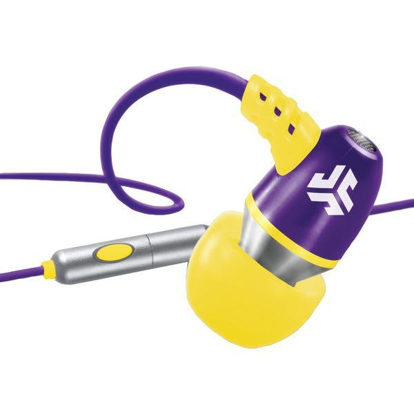 JLAB NEON-PRPLYLW-BOX JBuds(R) NEON Earbuds with Microphone (Purple-Yellow)