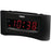 Naxa Nrc-165 Easy-to-read Dual Alarm Clock With Usb Charger