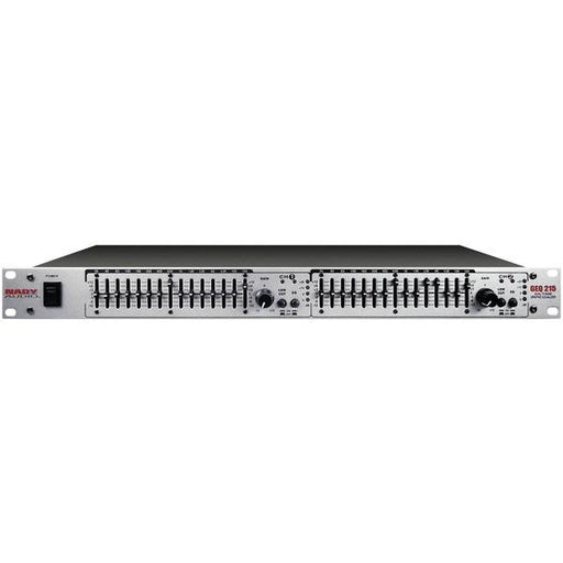 Nady Geq215 2-channel 1-band Per Channel Graphic Equalizer