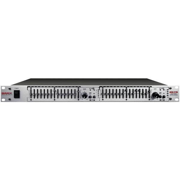 Nady Geq215 2-channel 1-band Per Channel Graphic Equalizer