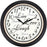 Westclox 32032 12" Round Live Love Laugh Message Clock