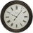 Westclox 32223 16" Round Bronze Oil Rub Case Finish Clock