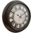 Westclox 32224 14" Round Map Face With Raised Numbers Clock
