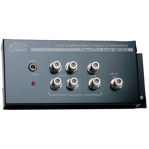 Open House H816bid 1 X 6 Amplified Tv Splitter