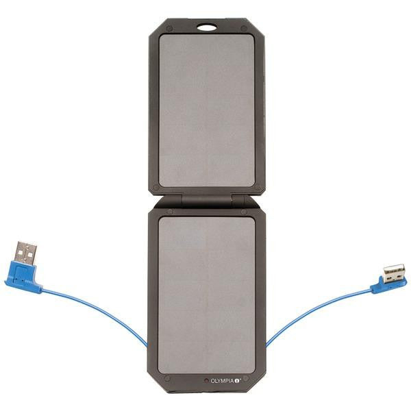 OLYMPIA SB5500 Solar Charger with 5,500mAh Battery